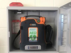 Photo of AED device