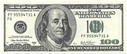100 dollar bill