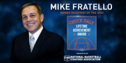 Mike Fratello '69 Receives Chuck Daly Lifetime Achievement Award