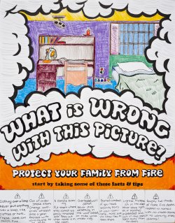 Fire Safety Poster Contest # 1 of 10