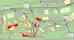 Map for Construction Update for Week of November 19
