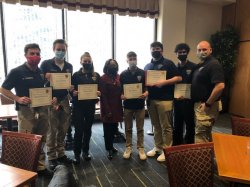 Fire Safety Outstanding Student Awards Recipients