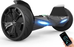 Photograph of a Black Evercross EV5 Hoverboard