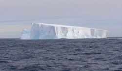 Iceberg on the ocean