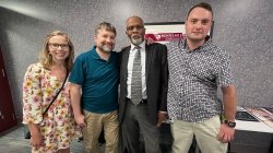 Jeff Jones with Alumni