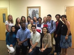 Photo of Fall 2018 MESCyT cohort.