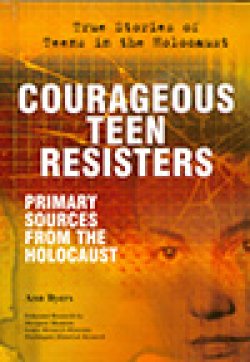Photo of book cover of Courageous Teen Resisters.