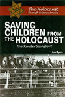 Image of book cover of Saving Children from the Holocaust.