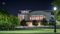 Alexander Kasser Theater at night