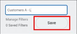 save filter option