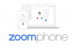 zoom phone on laptop and mobile