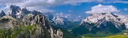 Photo of the Italian Dolomite Mountains