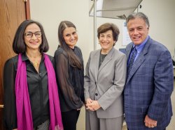 Mr. Lawrence R. Inserra Jr., President Cole, Ms. Lindsay Inserra, Dr. Teresa Fiore