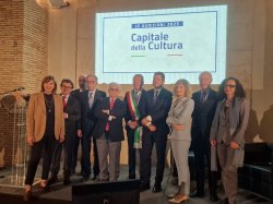 Group Agrigento with Fiore presentation Ministery Cultural Affairs Rome 2023