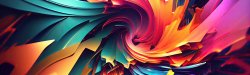 colorful dynamic abstract wallpaper