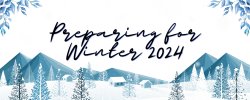 Decorative banner image promoting the Preparing for Winter 2024 faculty development event.