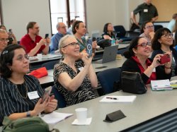 A group of people participating in a workshop.