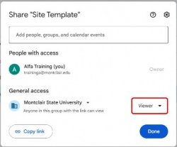 screenshot of the instructor guide