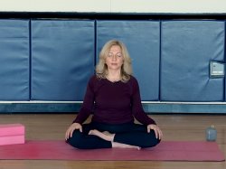 Cover photo promoting a Yoga course.