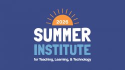 Promotional banner image for the 2026 Summer Institute