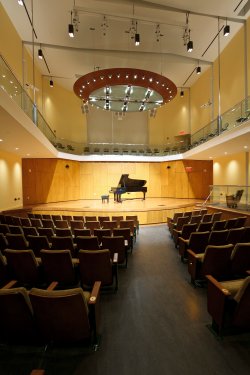 Leshowitz Hall with Piano