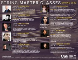 String Master Classes flyer