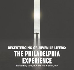 The Philadelphia Experience research cover. Black/grey background with opening and light coming in with person in shadows