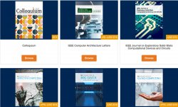 Covers from IEEE journals