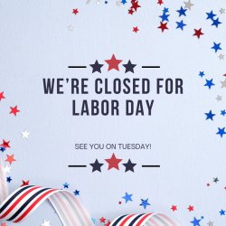 Labor Day announcement