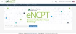 eNCPT Nutrition Terminology