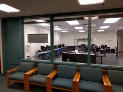 Photo of the Library's Classroom from the outside