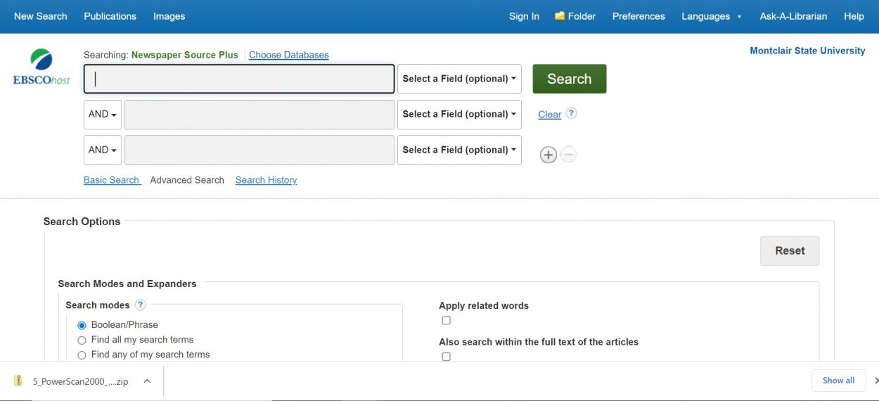 Need A Newspaper Article? Try Newspaper Source Plus University