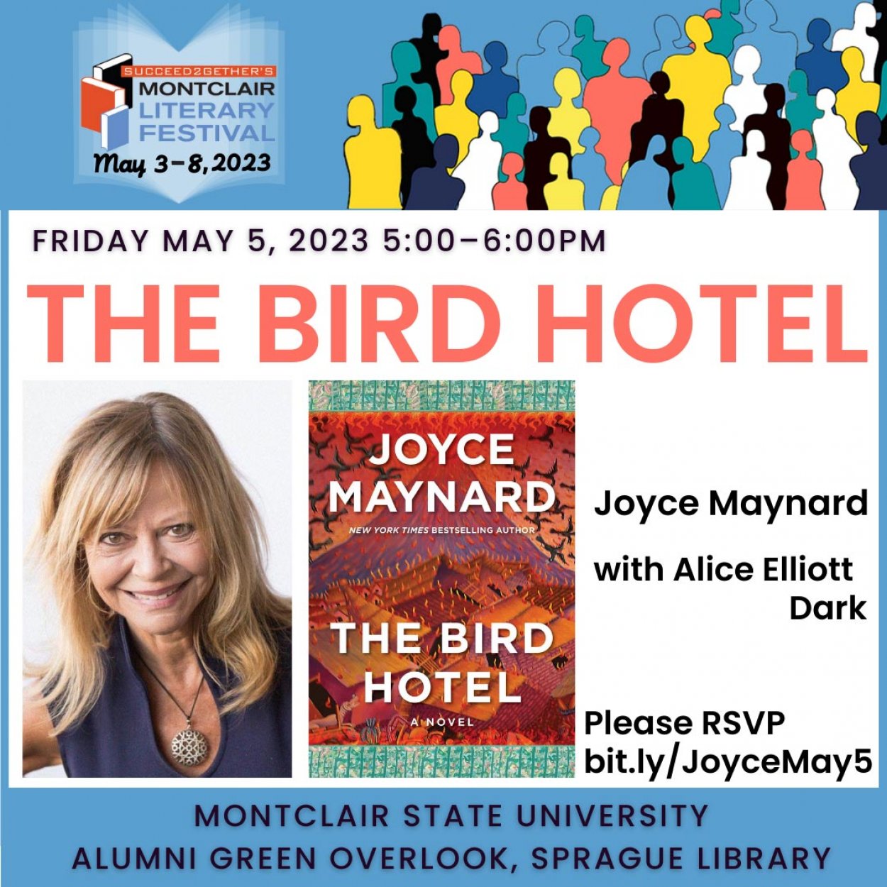 Joyce Maynard Book Talk, May 5 At Sprague Library University