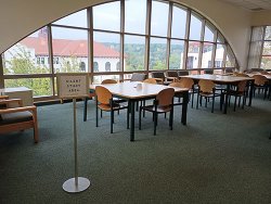 Cole Hall Overlook Silent Study Space