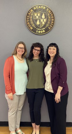 Left to right: Catherine Baird, Emily Cepin, Alicia Remolde