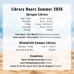 library summer hours