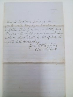 letter collection of family letters of Reverend George Seibert