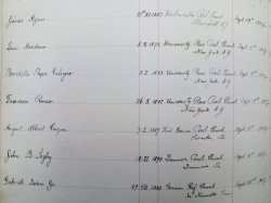 lists of students and addresses