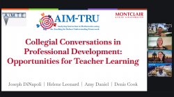 AIM-TRU presentation at AMTE Fall Meeting
