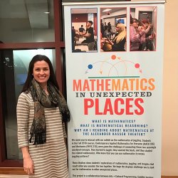 Ceire Monahan at Mathematics in unexpected Places