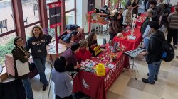 CELS Atrium during CSAM Open House