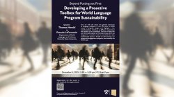 Flyer for Prof Pascale and Prof Herold Lecture