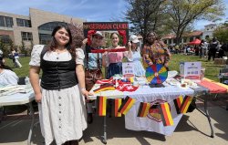 German Students at Campus World's Fair Event