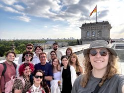 Montclair students in Germany