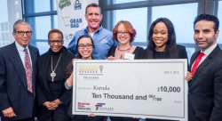 Feature image for Student business Karuda Skincare wins $10,000 in TeleBrands Inventors Day 