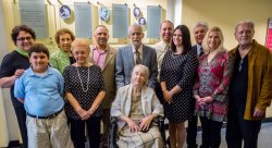 Four generations of the Ranucci family attended the ceremony.