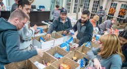 Feature image for Student Vets Partner with Local Veterans to Send Care Packages to Overseas Troops