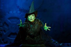 MSU Alum Jessica Vosk as the Wicked Witch of the West on Broadway