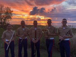 Marine Corps musicians