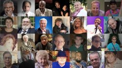 A A photo collage of New Jersey residents who lost their lives to COVID-19 over the last several months